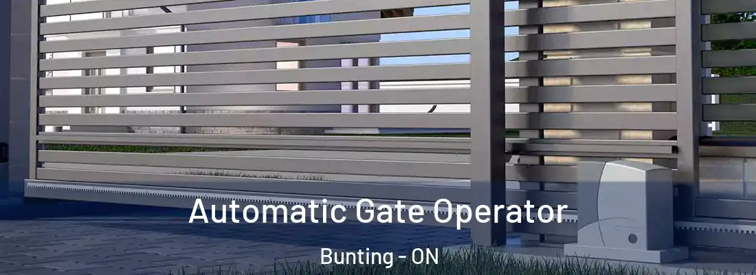  Automatic Gate Operator Bunting - ON