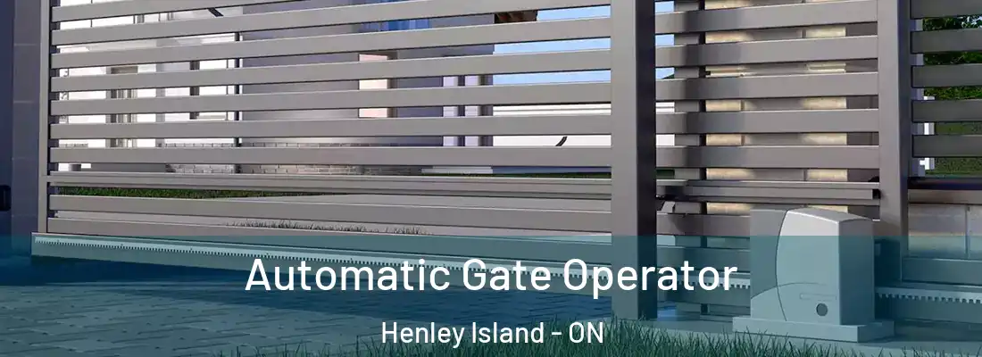  Automatic Gate Operator Henley Island - ON
