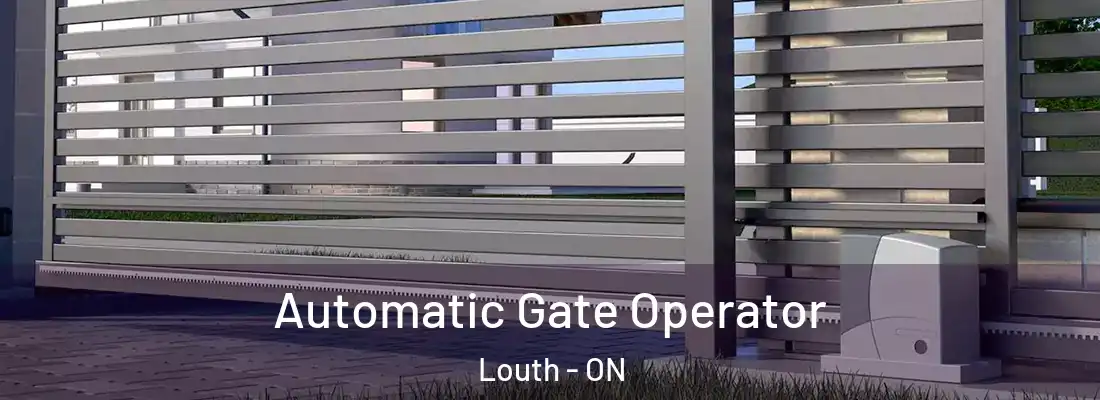  Automatic Gate Operator Louth - ON
