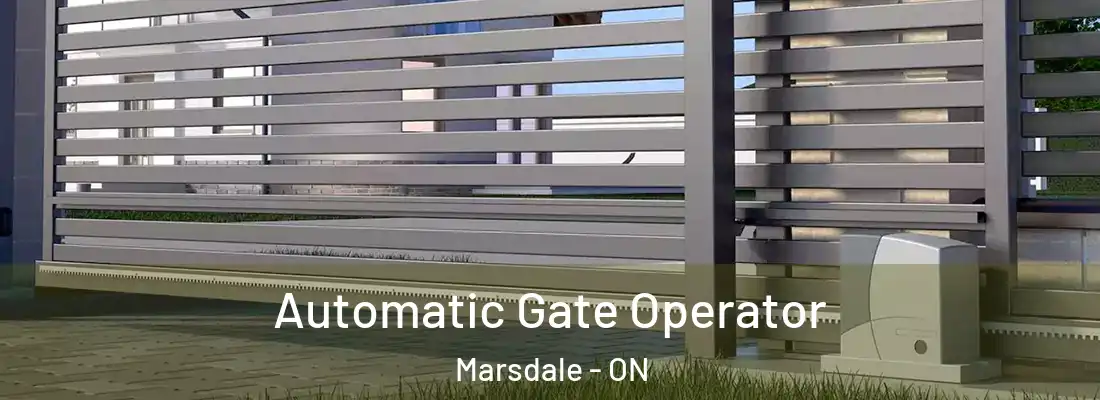  Automatic Gate Operator Marsdale - ON