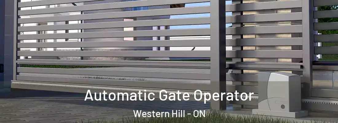  Automatic Gate Operator Western Hill - ON