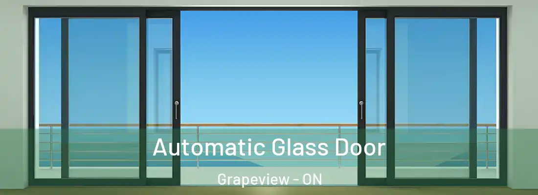  Automatic Glass Door Grapeview - ON