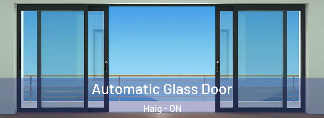  Automatic Glass Door Haig - ON