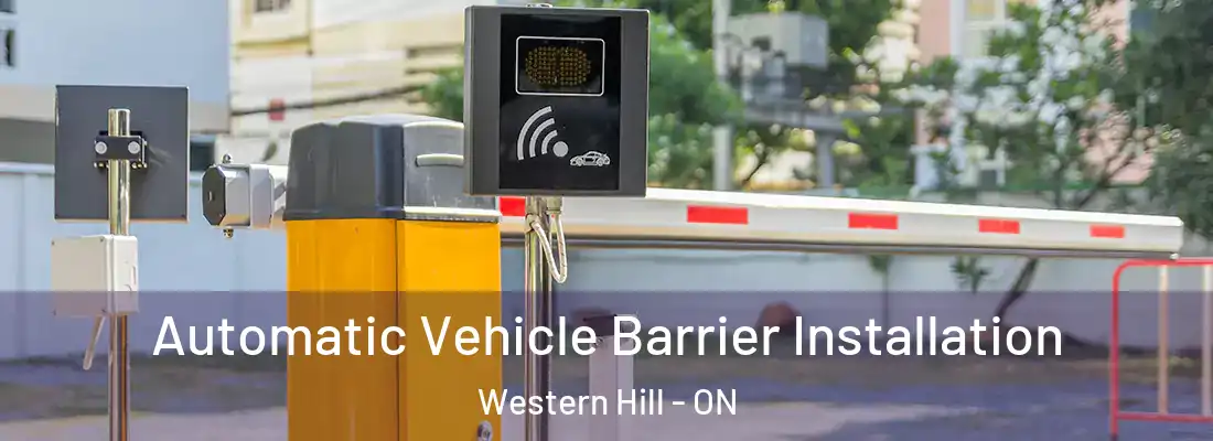  Automatic Vehicle Barrier Installation Western Hill - ON