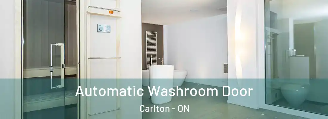  Automatic Washroom Door Carlton - ON