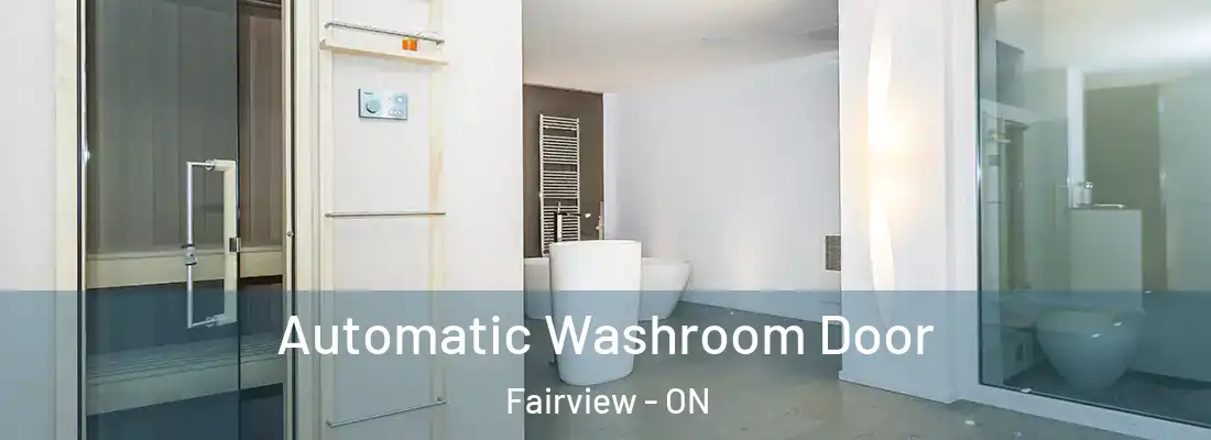  Automatic Washroom Door Fairview - ON