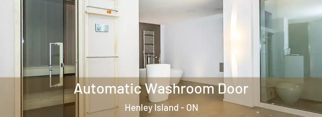  Automatic Washroom Door Henley Island - ON