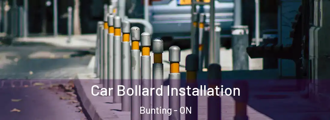  Car Bollard Installation Bunting - ON