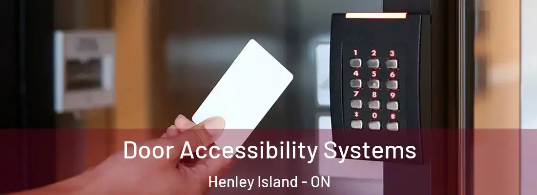  Door Accessibility Systems Henley Island - ON