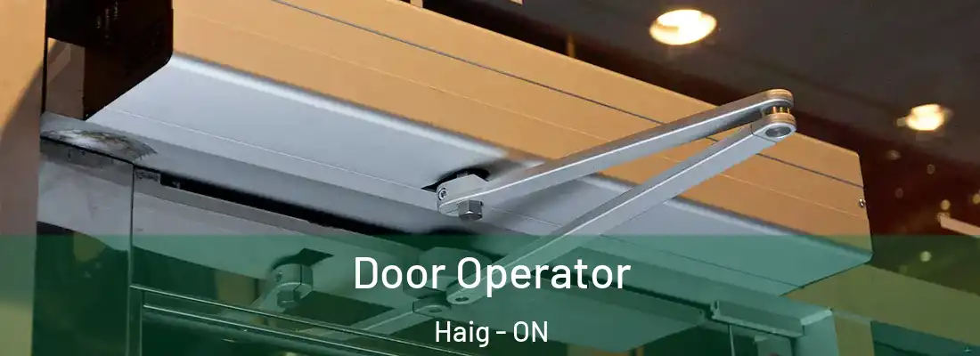  Door Operator Haig - ON