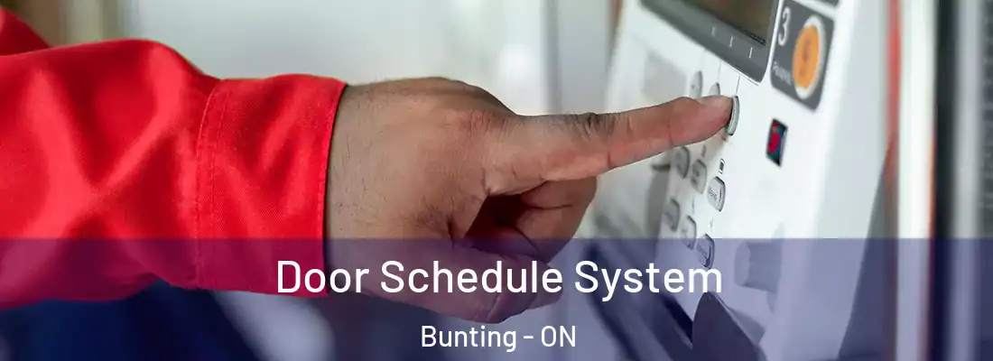  Door Schedule System Bunting - ON