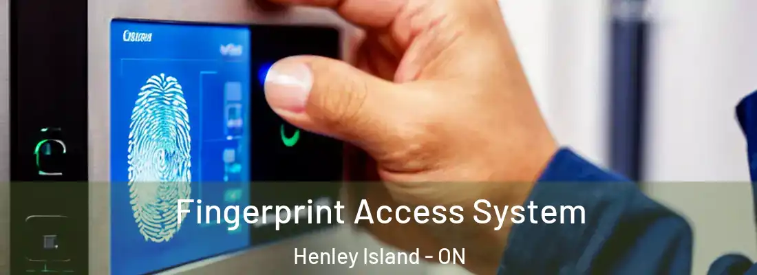  Fingerprint Access System Henley Island - ON