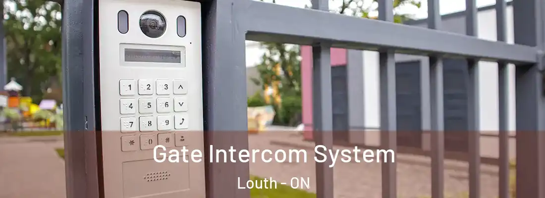  Gate Intercom System Louth - ON