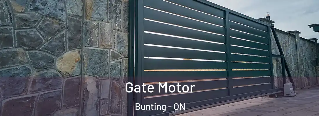  Gate Motor Bunting - ON