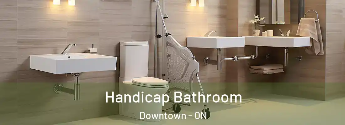 Handicap Bathroom Downtown - ON