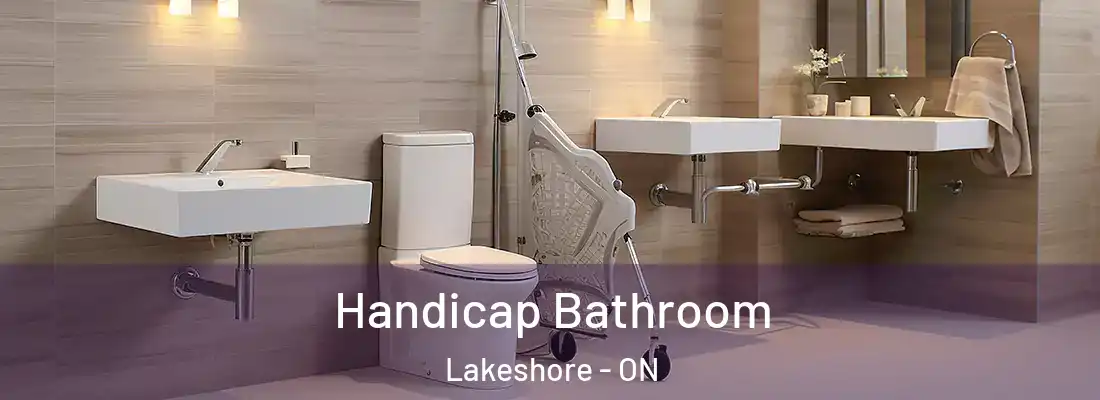  Handicap Bathroom Lakeshore - ON