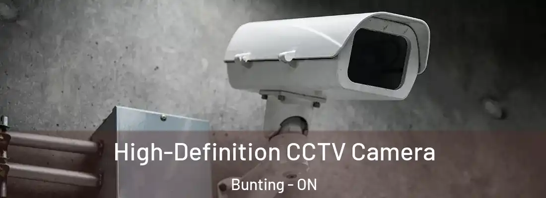  High-Definition CCTV Camera Bunting - ON