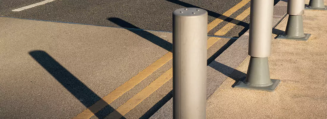Custom Retractable Barrier Column Installations in Port Weller, ON