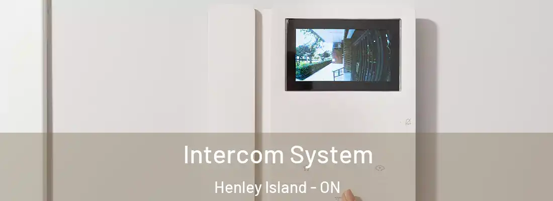  Intercom System Henley Island - ON