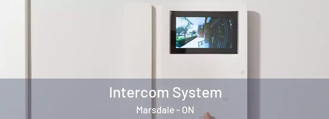  Intercom System Marsdale - ON