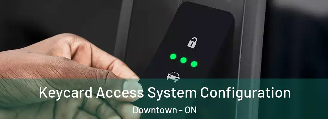  Keycard Access System Configuration Downtown - ON