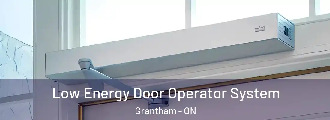  Low Energy Door Operator System Grantham - ON