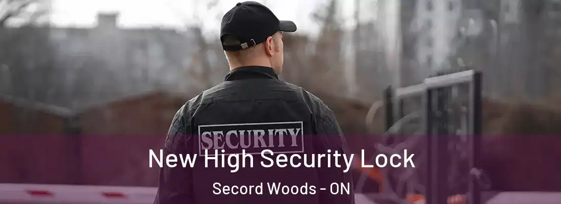  New High Security Lock Secord Woods - ON