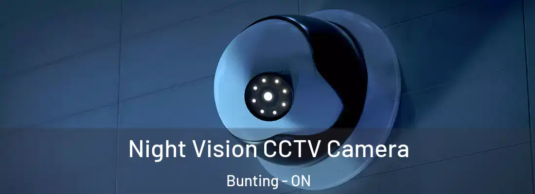  Night Vision CCTV Camera Bunting - ON