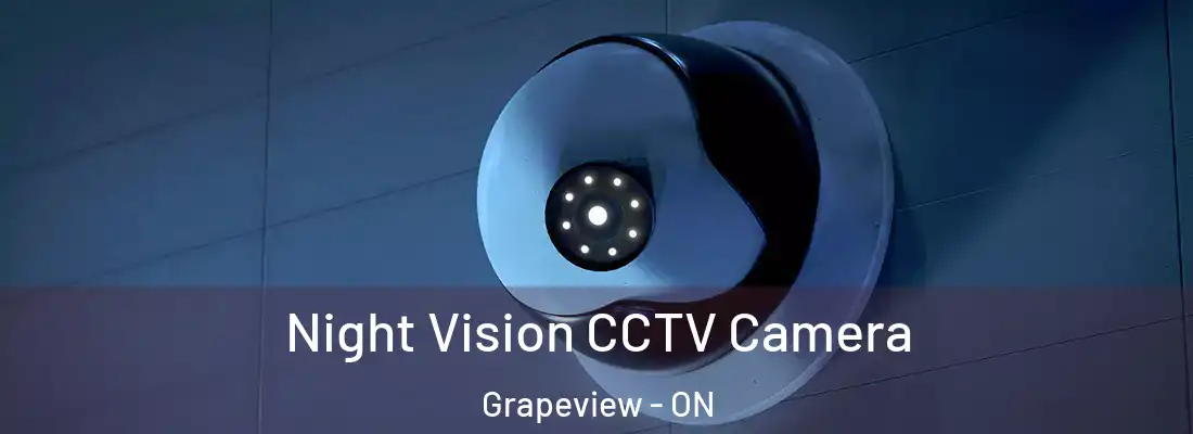  Night Vision CCTV Camera Grapeview - ON