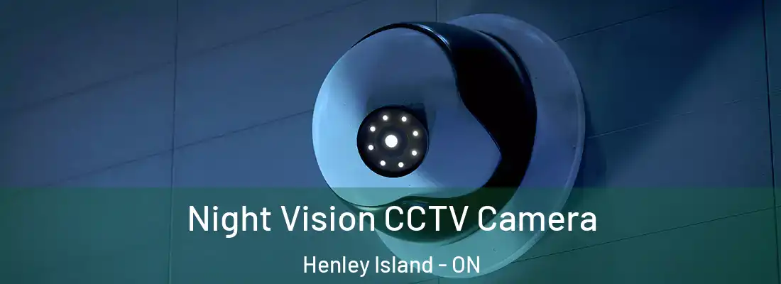  Night Vision CCTV Camera Henley Island - ON