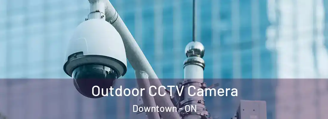  Outdoor CCTV Camera Downtown - ON