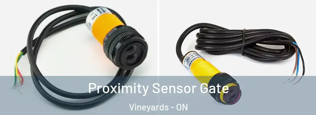  Proximity Sensor Gate Vineyards - ON