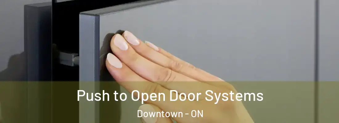 Push to Open Door Systems Downtown - ON