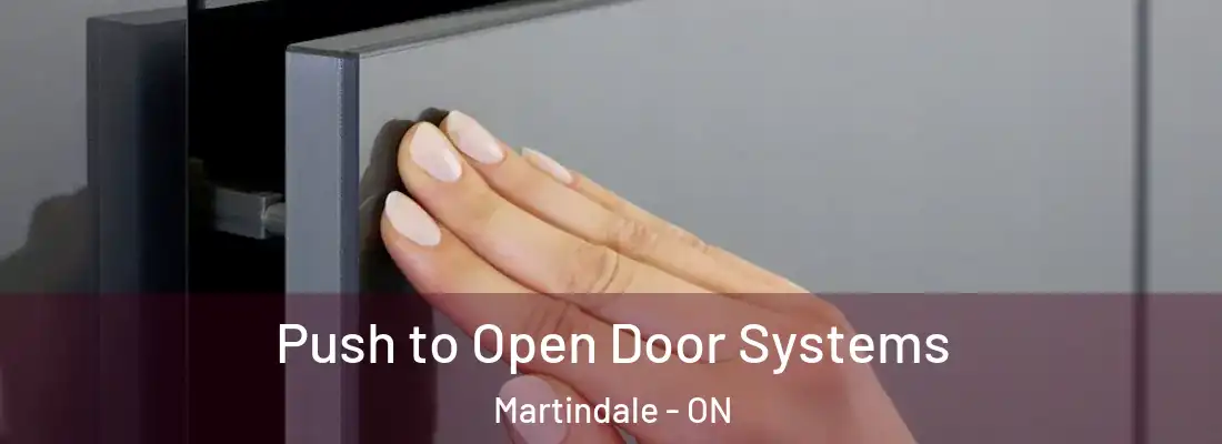  Push to Open Door Systems Martindale - ON