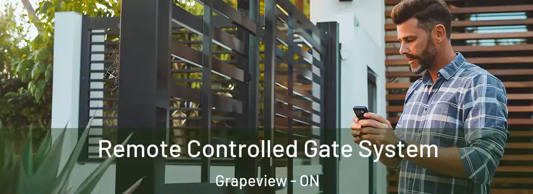  Remote Controlled Gate System Grapeview - ON