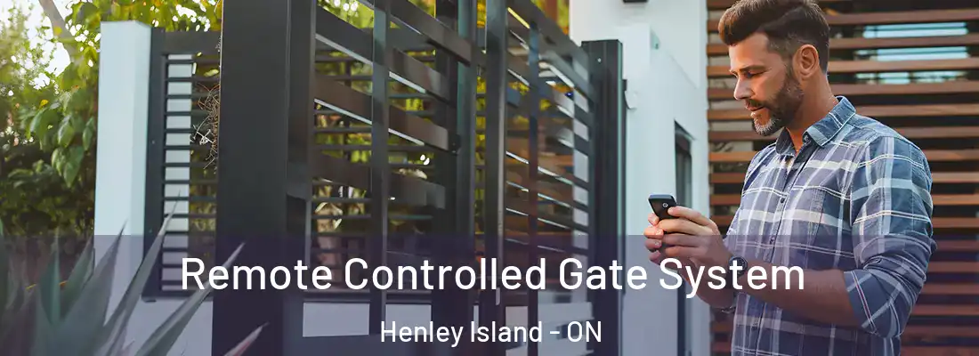  Remote Controlled Gate System Henley Island - ON