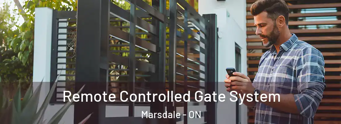  Remote Controlled Gate System Marsdale - ON