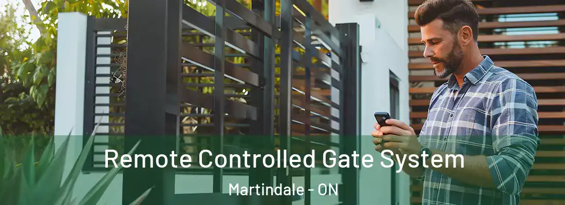  Remote Controlled Gate System Martindale - ON