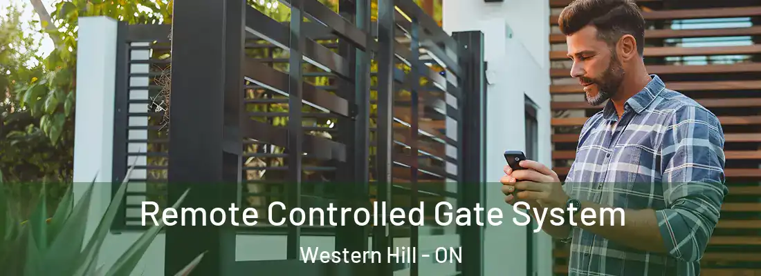  Remote Controlled Gate System Western Hill - ON