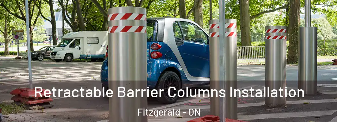  Retractable Barrier Columns Installation Fitzgerald - ON