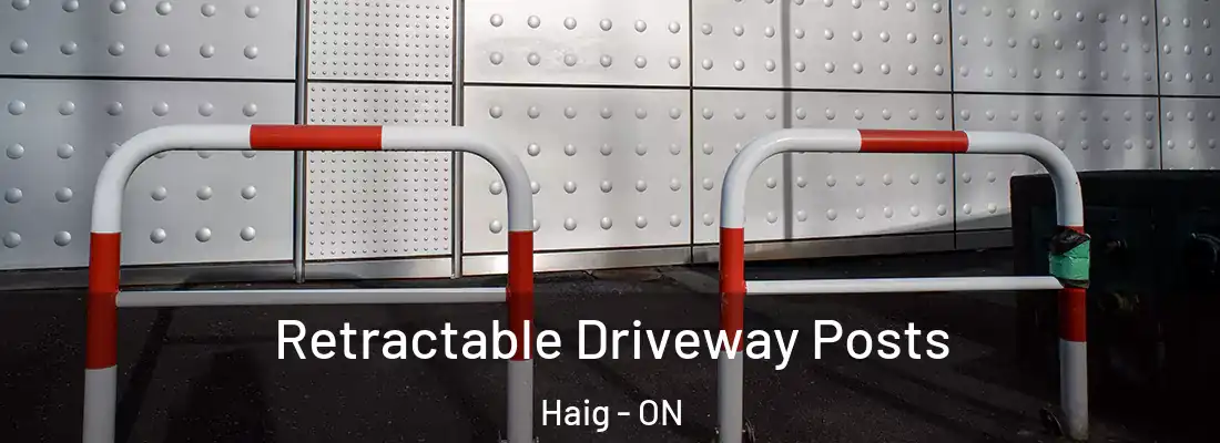  Retractable Driveway Posts Haig - ON