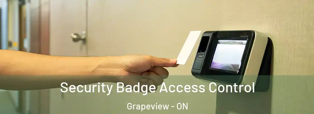  Security Badge Access Control Grapeview - ON