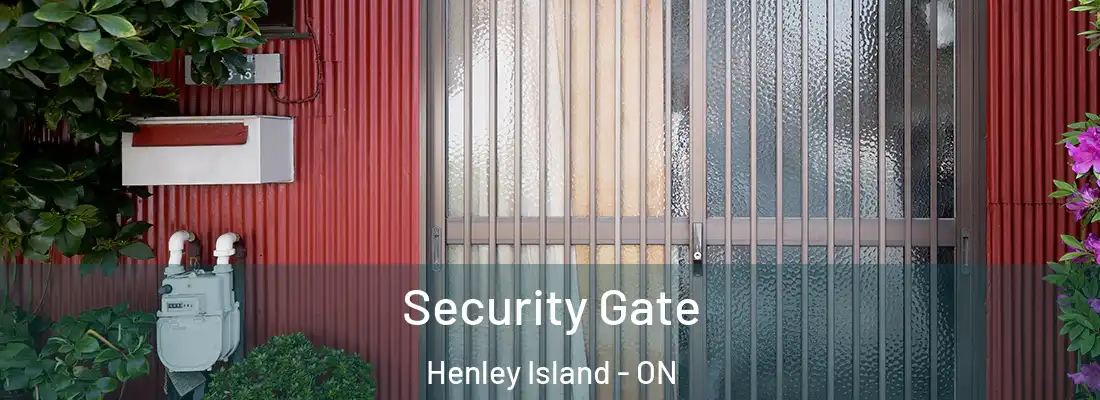  Security Gate Henley Island - ON