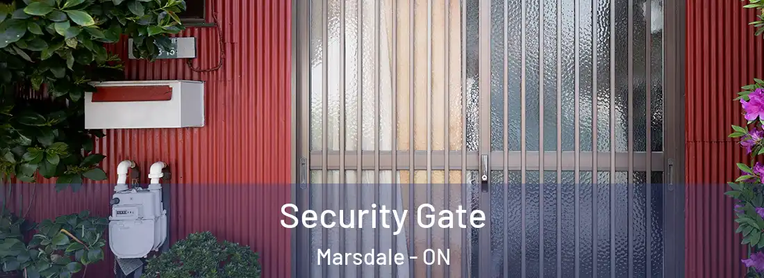  Security Gate Marsdale - ON