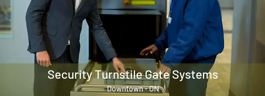  Security Turnstile Gate Systems Downtown - ON