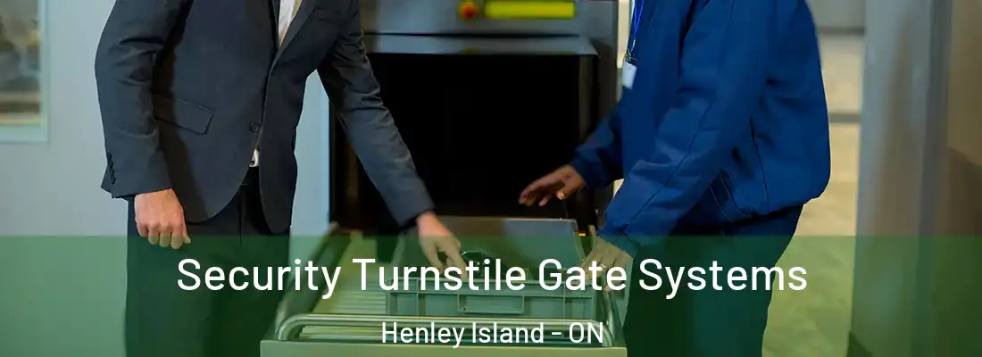  Security Turnstile Gate Systems Henley Island - ON