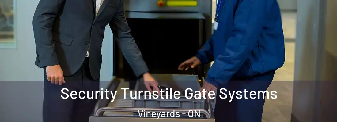  Security Turnstile Gate Systems Vineyards - ON