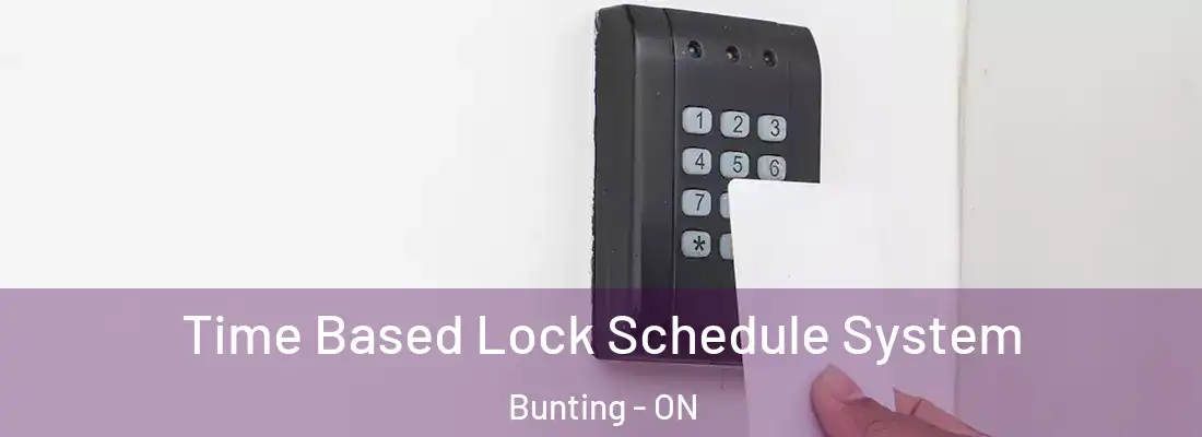  Time Based Lock Schedule System Bunting - ON