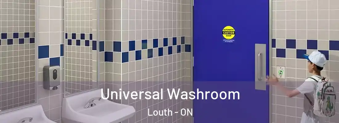  Universal Washroom Louth - ON