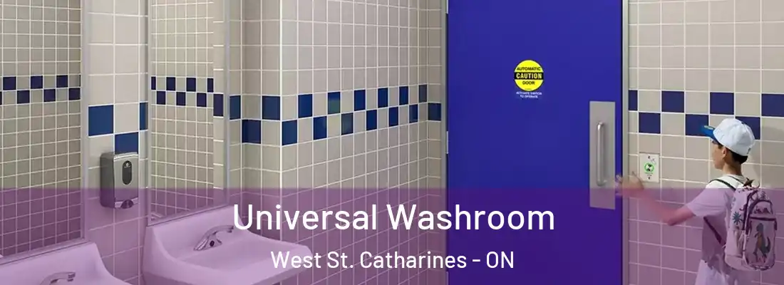  Universal Washroom West St. Catharines - ON